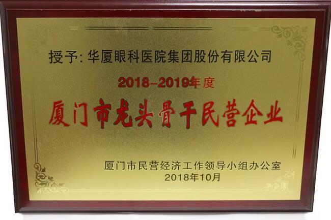 8868体育官网入口荣膺“厦门市2018-2019年度龙头骨干民营企业”2.jpg
